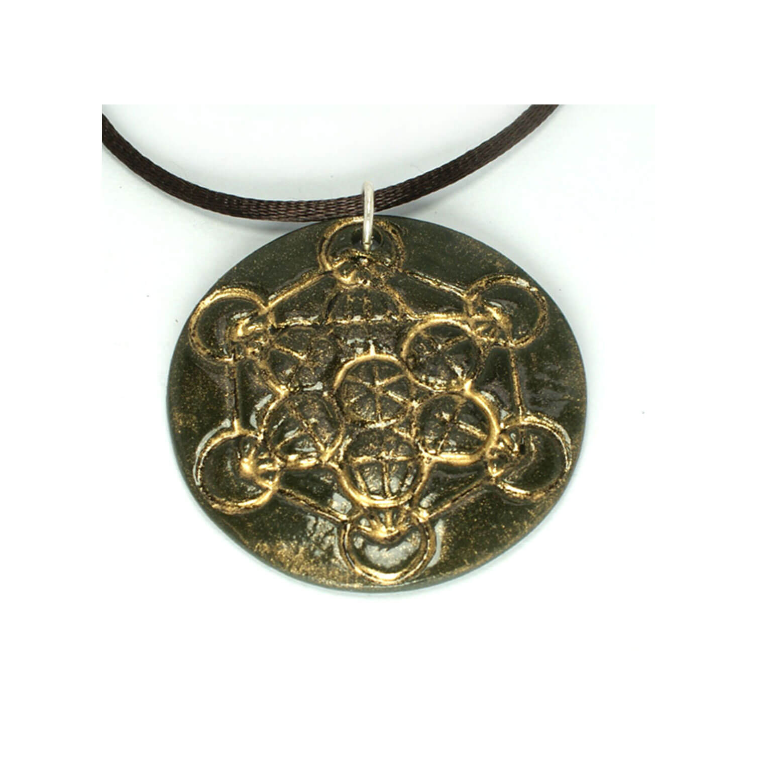 Solid Gold Metatron's Cube Pendant - Sacred Geometry Solid Gold Metatron's Cube Pendant - Sacred Geometry
