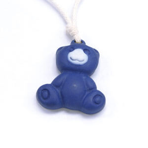 An adorable blue bear for adorable children