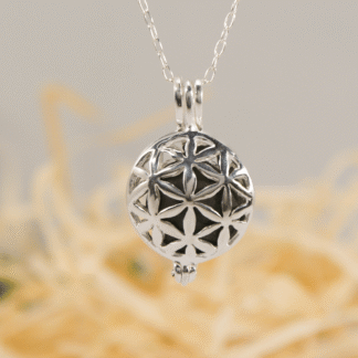 Flower-of-life locket