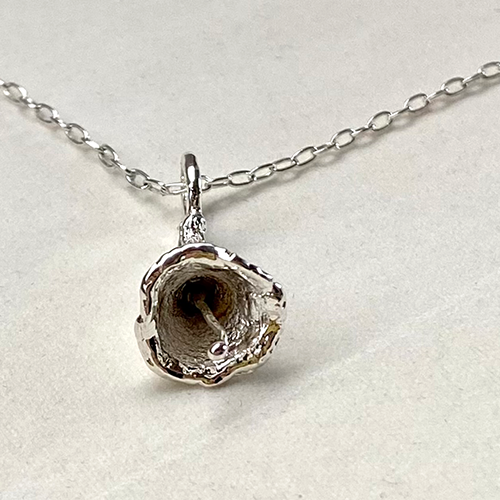 925 silver Red Gum-nut pendant - Image 8
