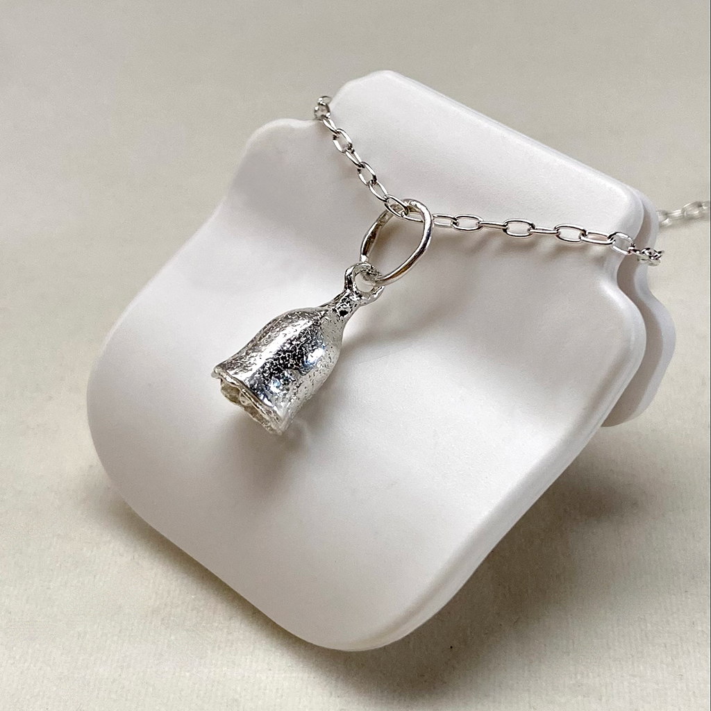 925 silver pendant, yellow gumnut - Image 5