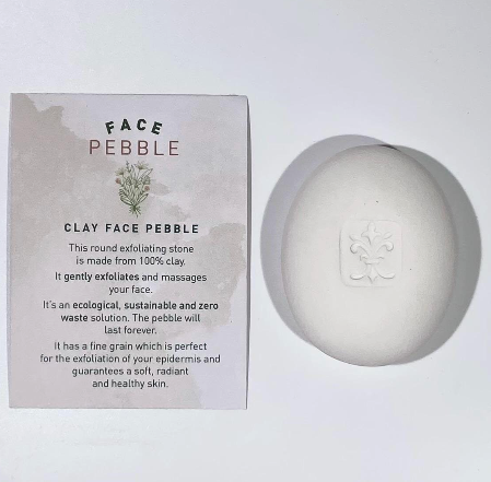 Clay Face Exfoliating Pebble: Sustainable Zero Waste Skincare - Image 11